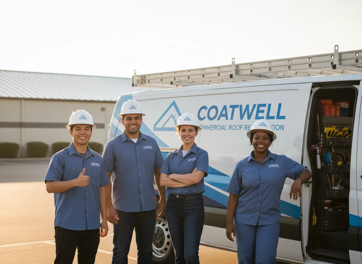 Commercial roof coating company in Donner, LA
